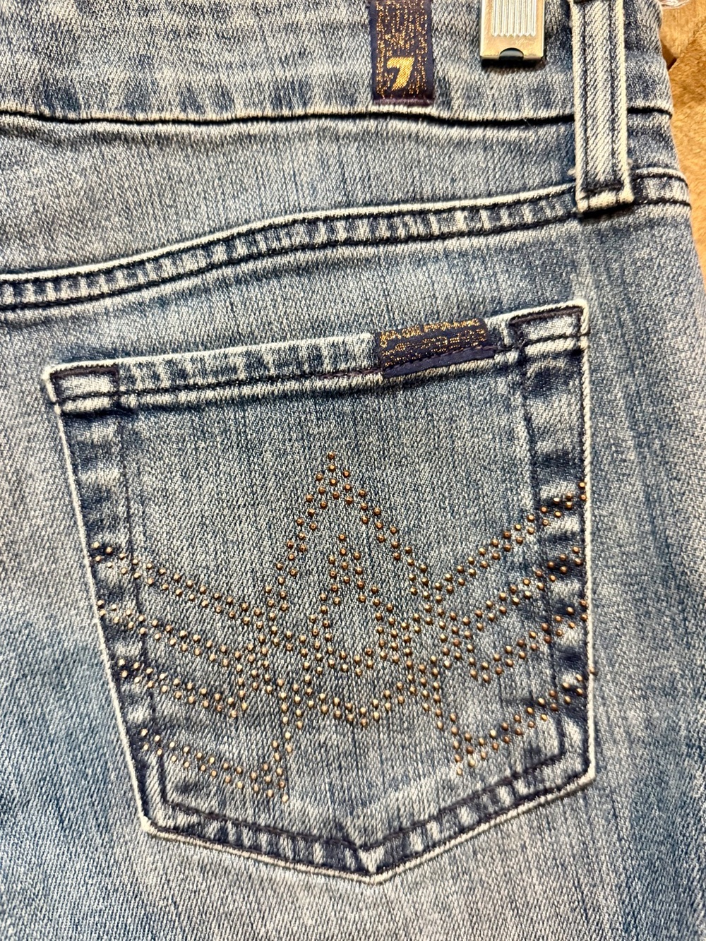 7 For All Mankind “A” Pocket Bootcut Jeans - Picture 6 of 14